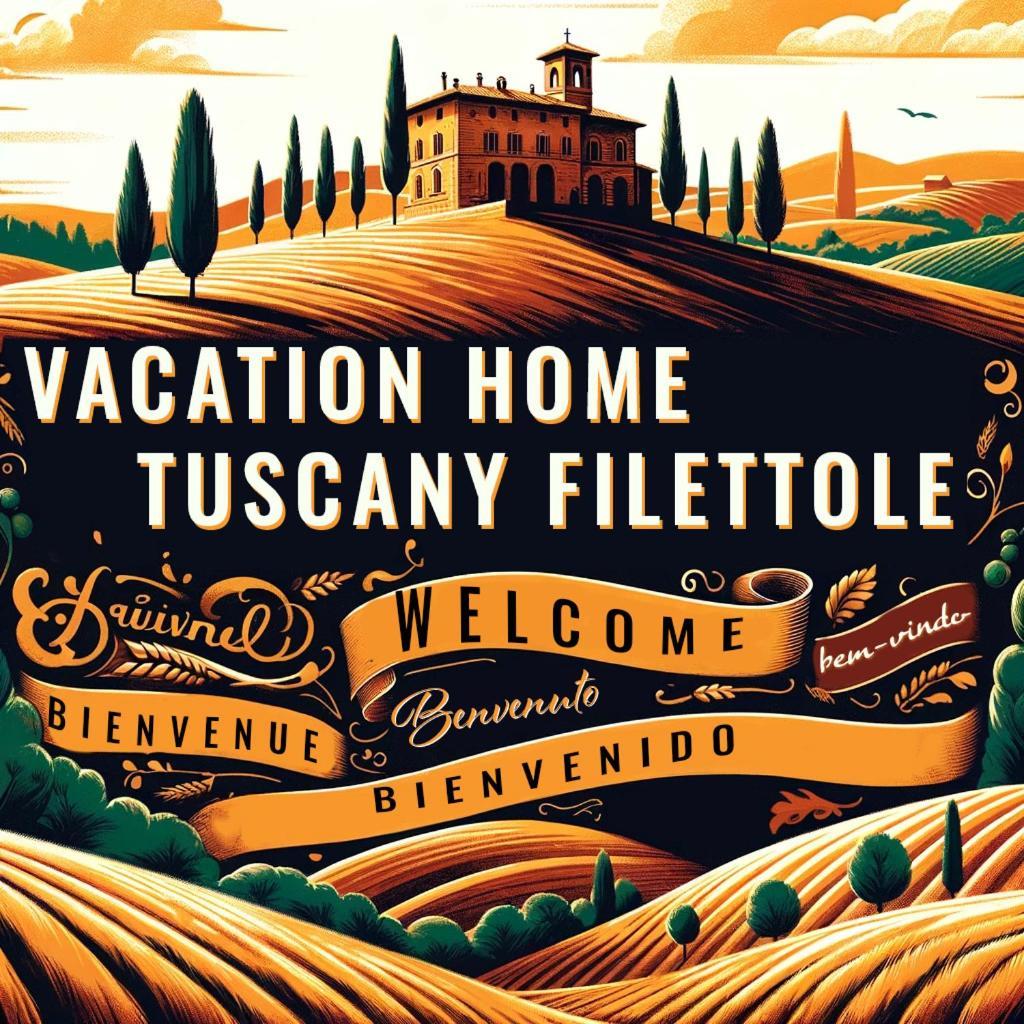 Vacation Home Tuscany Filettole 2 מראה חיצוני תמונה